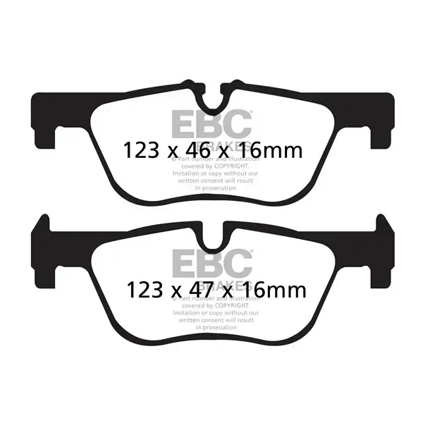 EBC Yellow Stuff High Performance Brake Pad Set