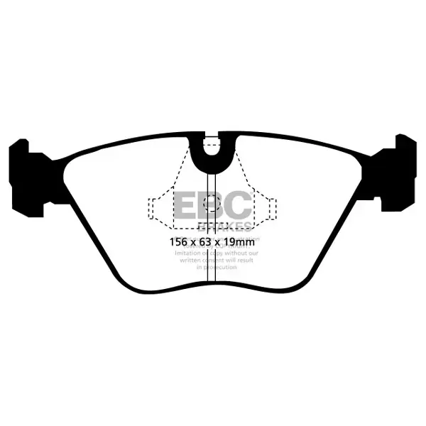 EBC Blue Stuff High Performance Brake Pad Set