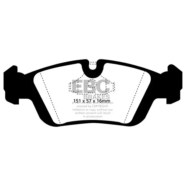 EBC Yellow Stuff High Performance Brake Pad Set