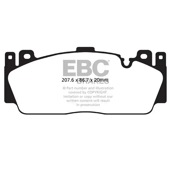 EBC Yellow Stuff High Performance Brake Pad Set