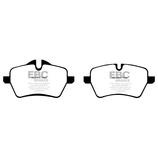 EBC Yellow Stuff High Performance Brake Pad Set