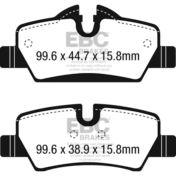 EBC Yellow Stuff High Performance Brake Pad Set