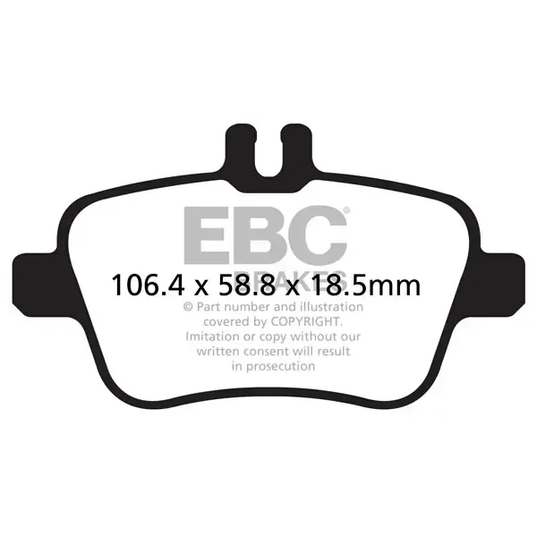 EBC Red Stuff High Performance Brake Pad Set