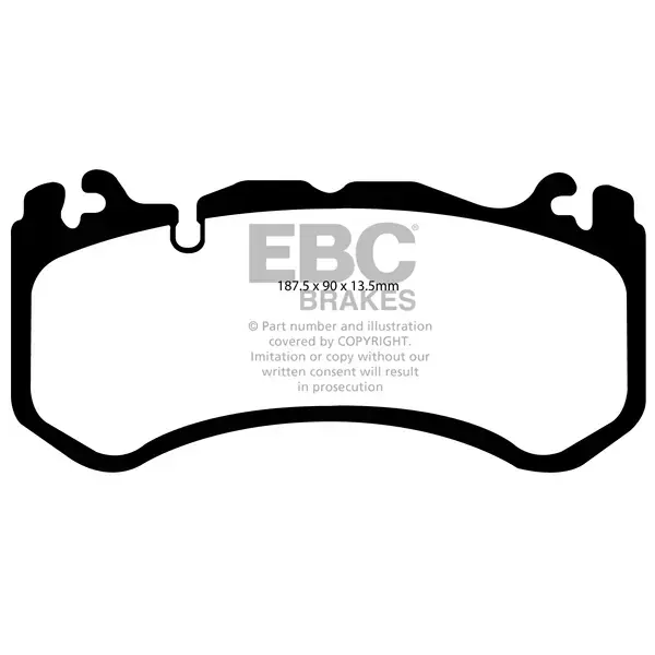 EBC Yellow Stuff High Performance Brake Pad Set