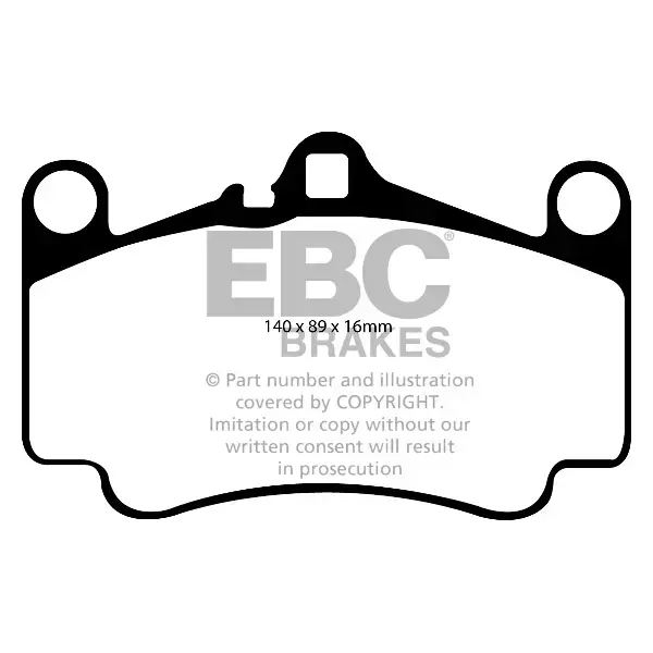 EBC Yellow Stuff High Performance Brake Pad Set