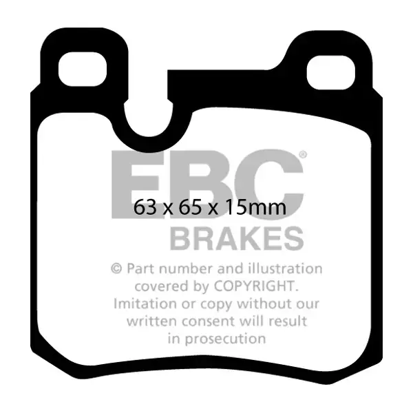 EBC Red Stuff High Performance Brake Pad Set