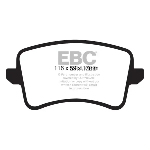 EBC Yellow Stuff High Performance Brake Pad Set
