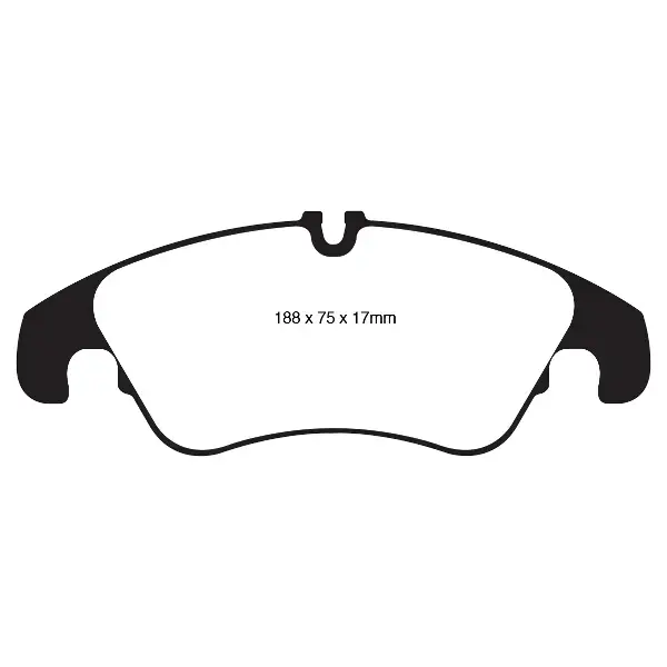 EBC Red Stuff High Performance Brake Pad Set