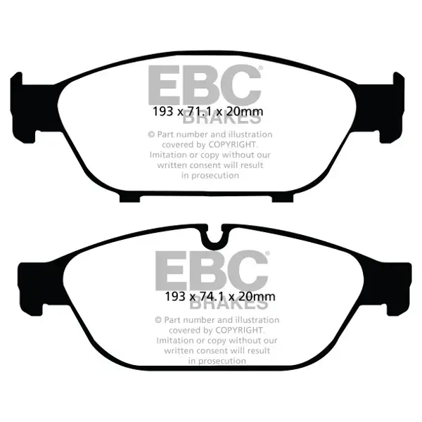 EBC Yellow Stuff High Performance Brake Pad Set