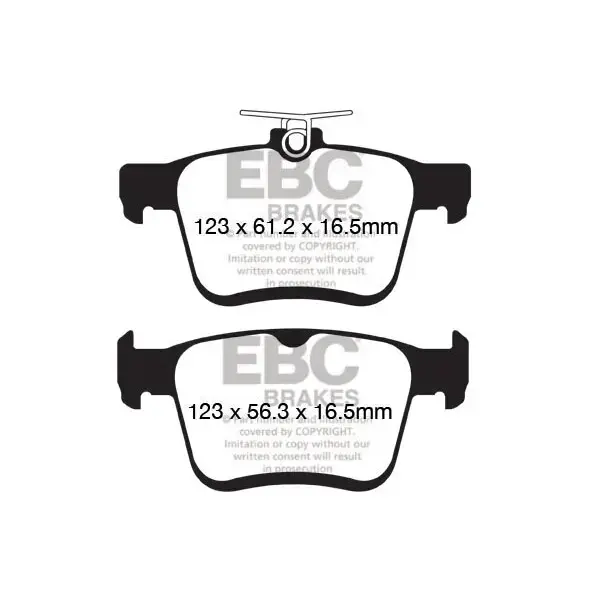 EBC Yellow Stuff High Performance Brake Pad Set