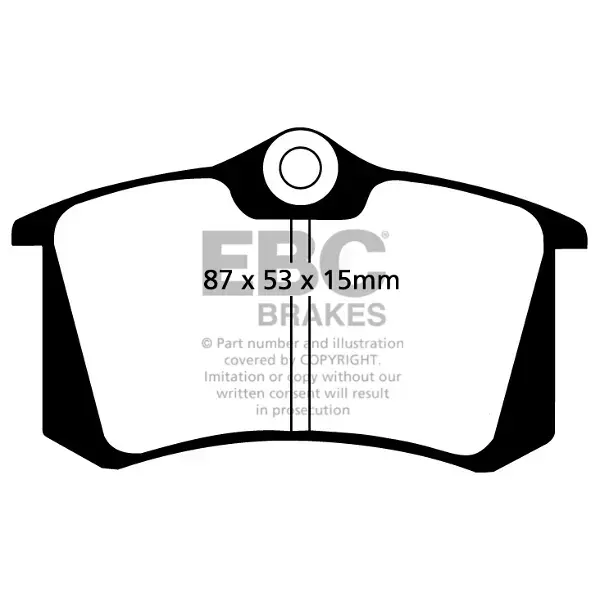 EBC Green Stuff High Performance Brake Pad Set