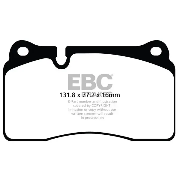 EBC Yellow Stuff High Performance Brake Pad Set