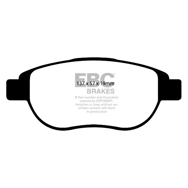 EBC Yellow Stuff High Performance Brake Pad Set