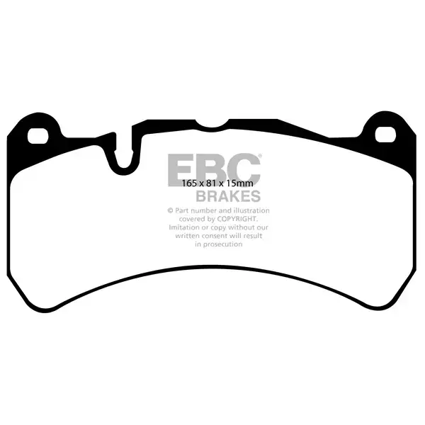 EBC Yellow Stuff High Performance Brake Pad Set