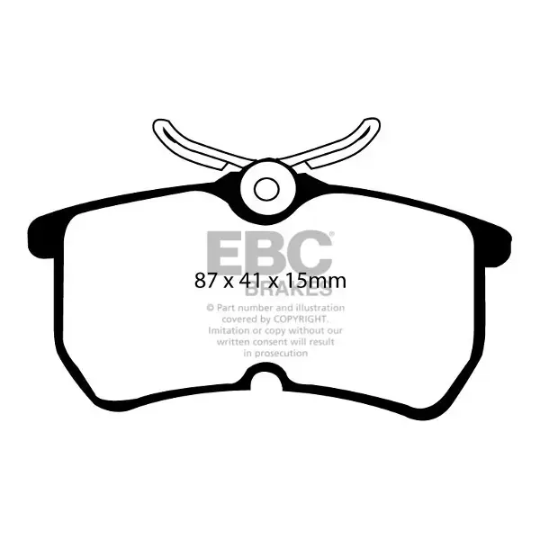 EBC Yellow Stuff High Performance Brake Pad Set