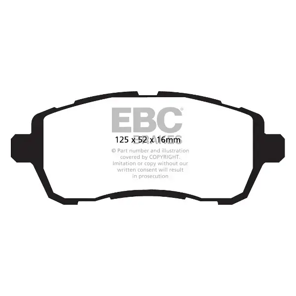 EBC Green Stuff High Performance Brake Pad Set