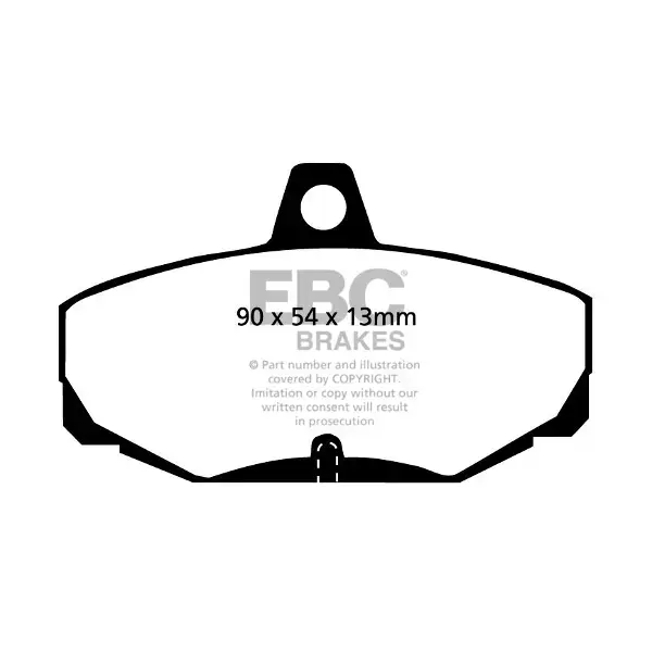EBC Green Stuff High Performance Brake Pad Set