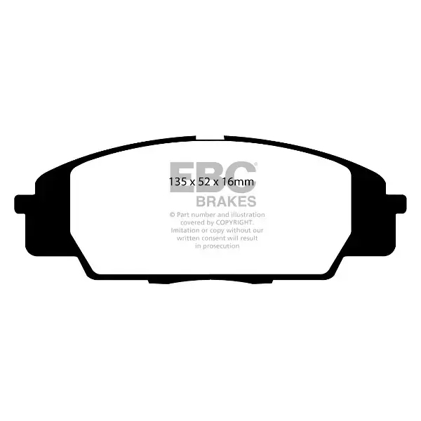 EBC Red Stuff High Performance Brake Pad Set