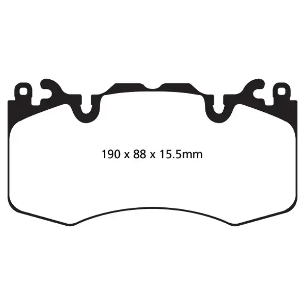 EBC Yellow Stuff High Performance Brake Pad Set
