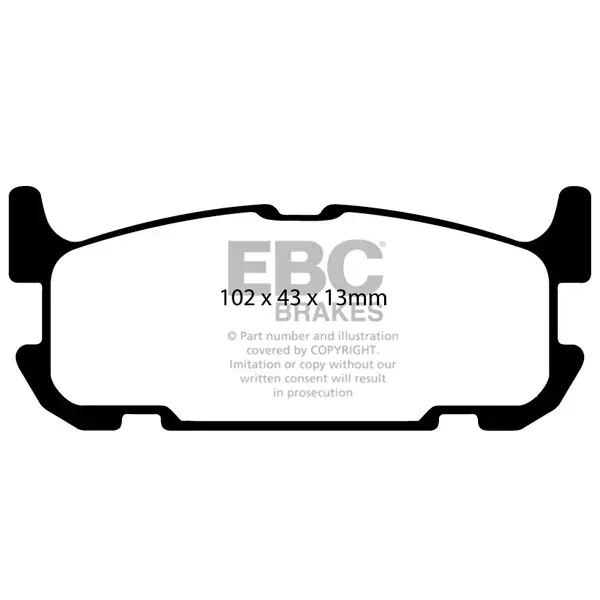 EBC Yellow Stuff High Performance Brake Pad Set