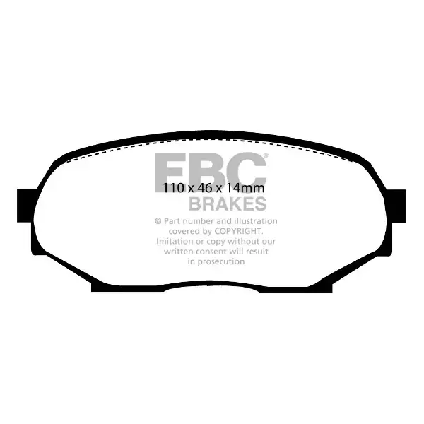 EBC Yellow Stuff High Performance Brake Pad Set