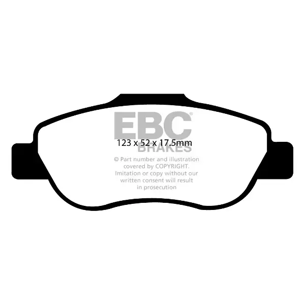 EBC Green Stuff High Performance Brake Pad Set