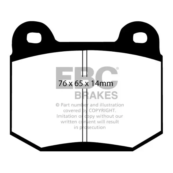 EBC Red Stuff High Performance Brake Pad Set
