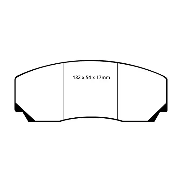 EBC Yellow Stuff High Performance Brake Pad Set