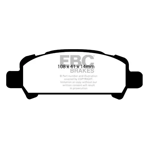 EBC Orange Stuff High Performance Brake Pad Set