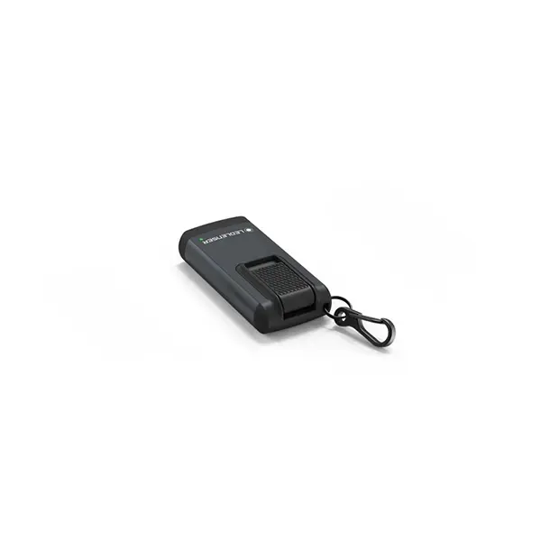 Ledlenser K6R - Grey LED Rechargeable Keyring Light - 400 lumens 