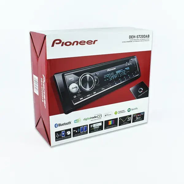 Pioneer DEH-S720DAB DAB Car Stereo with USB & Bluetooth