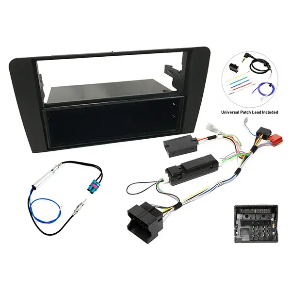 null Audi A3 (8P) (2006-2013) Single/Double DIN fitting kit with CANbus/SWC (REAR AMPLIFIED)