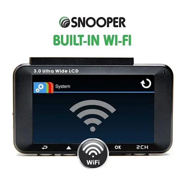 Snooper My-Cam F2 1080p Front Dash Cam with TFT Screen