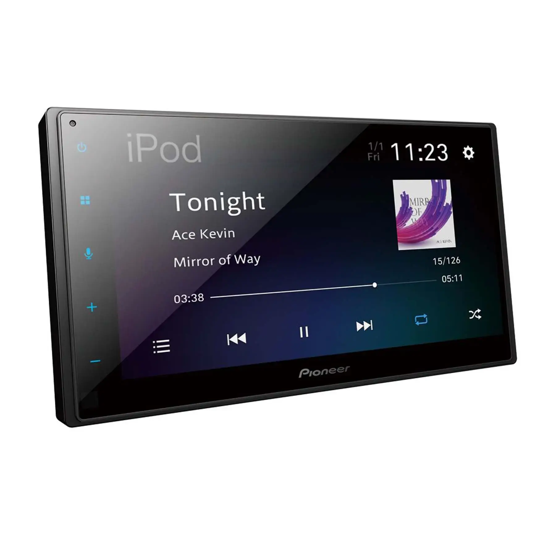 Pioneer SPH-DA150BT 6.8" Capacitive Touch Screen Bluetooth Apple CarPlay Android Auto Ra