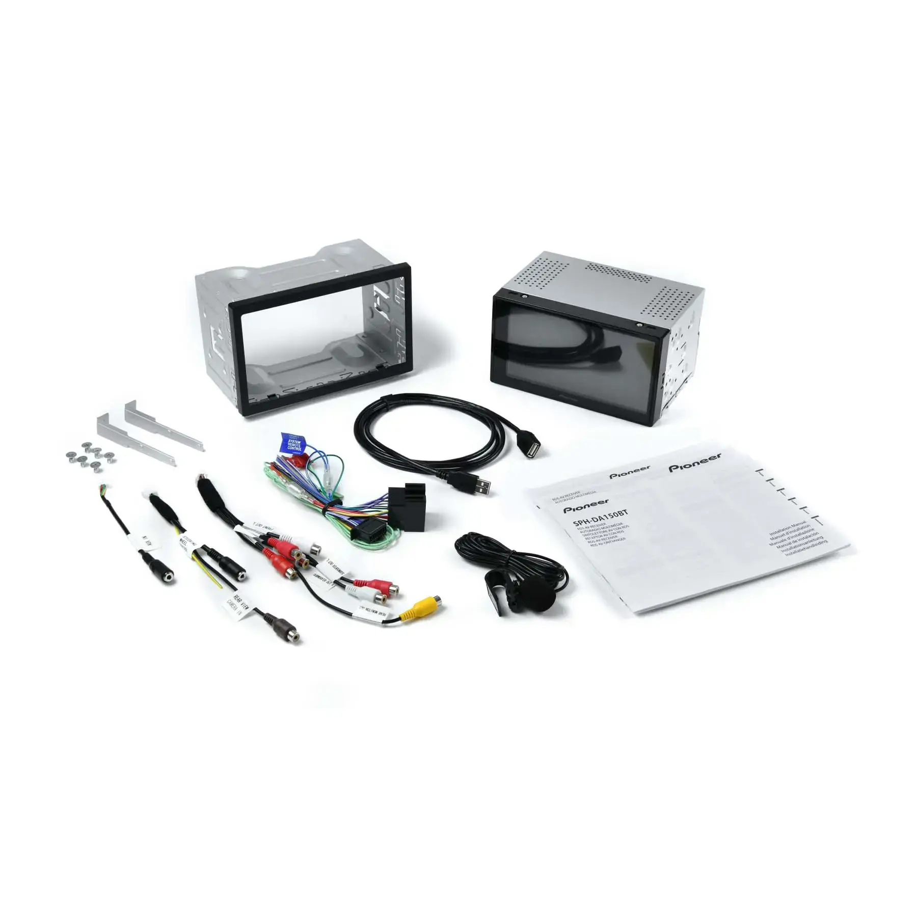 Pioneer SPH-DA150BT 6.8" Capacitive Touch Screen Bluetooth Apple CarPlay Android Auto Ra