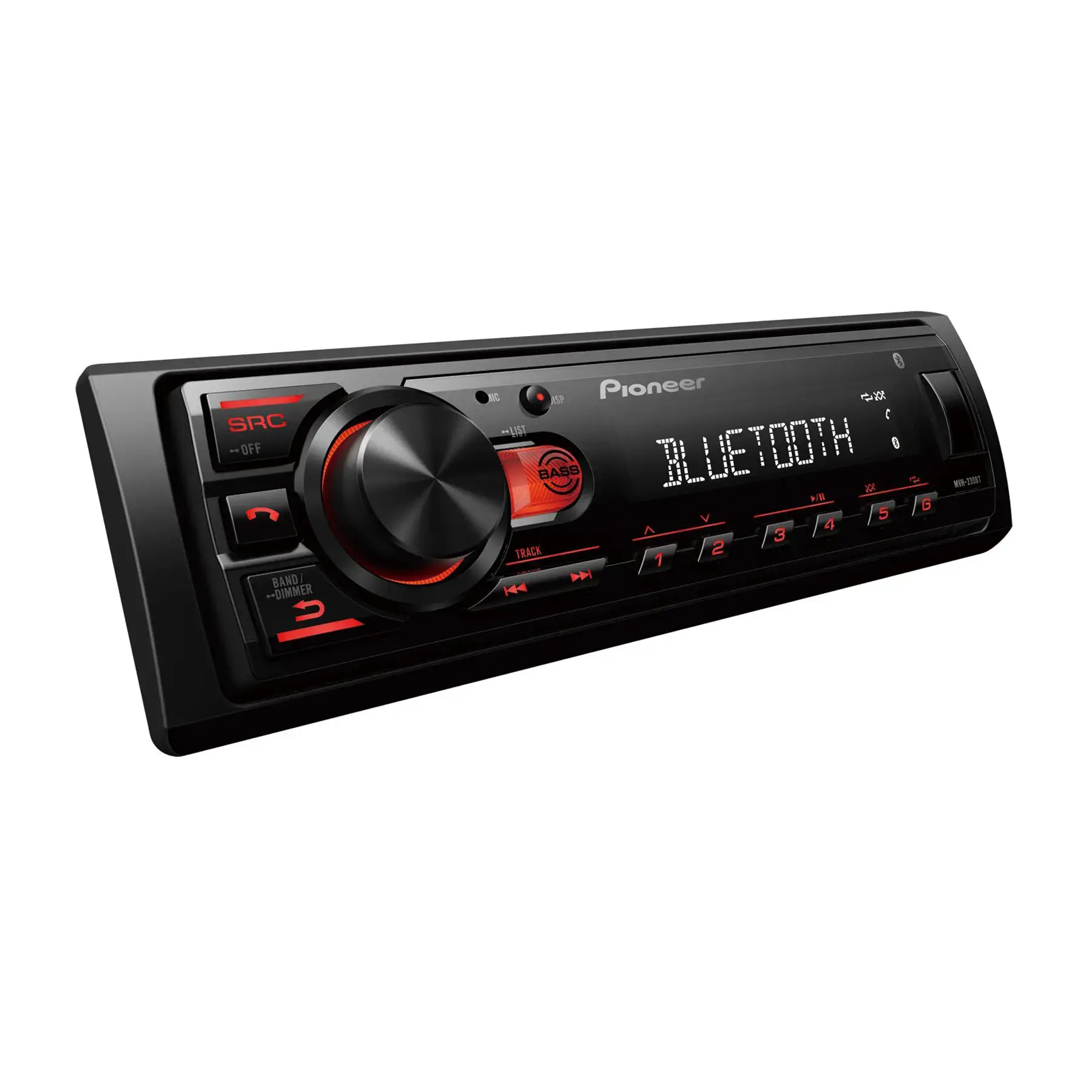 Pioneer MVH-230BT Car Stereo with USB, Bluetooth & RDS Tuner