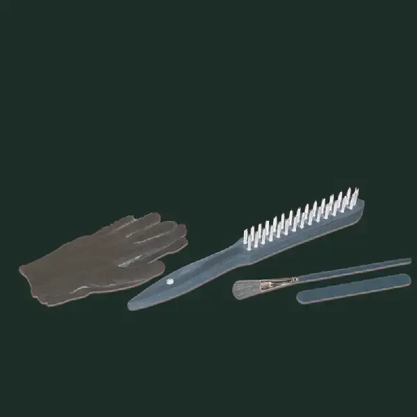 Foliatec Brake Caliper Paint Set Matt Black (Includes Cleaner, Brush, Gloves)