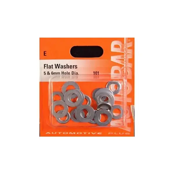Julian Bow Flat Washers 5mm & 6mm             Flat Washers 5mm & 6mm
