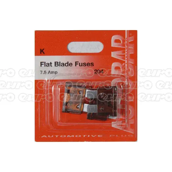 null Flat Blade Fuses 7.5 Amp