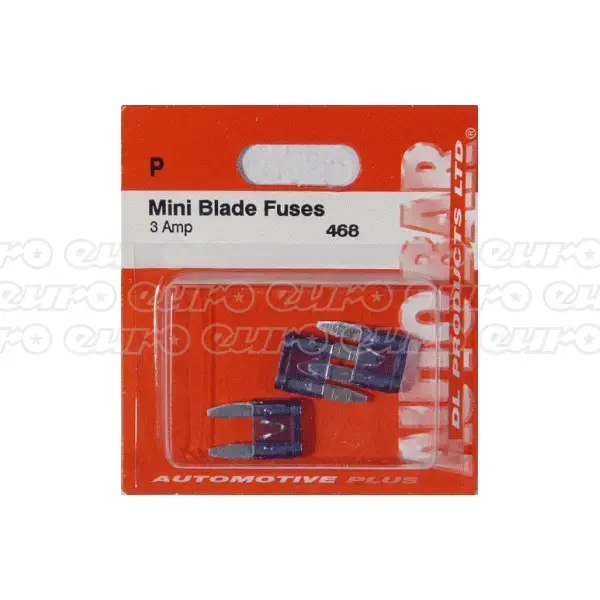 null Mini Blade Fuses - 3 Amp