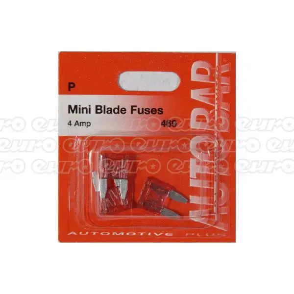 null Mini Blade Fuses (pk 30) 4 Amp