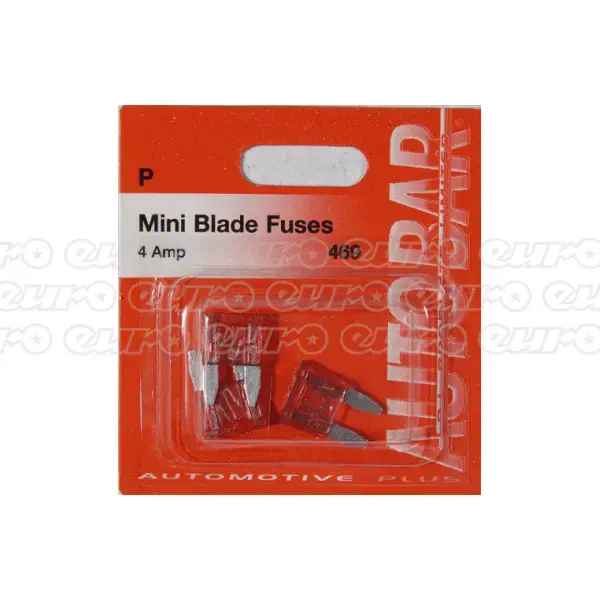 null Mini Blade Fuses - 4 Amp