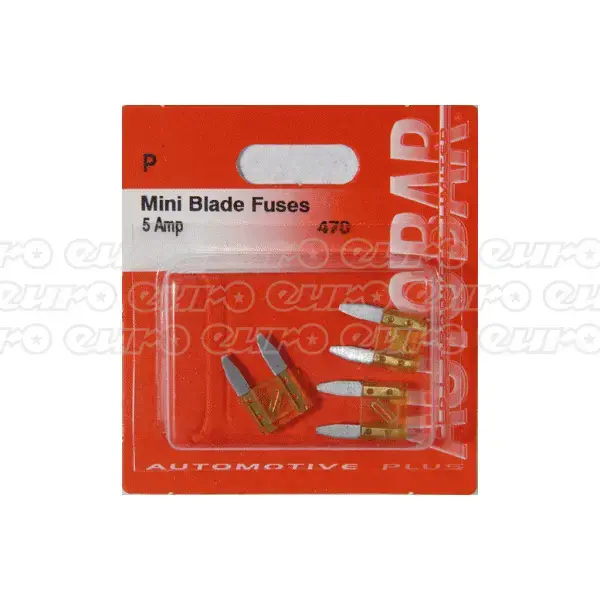 null Mini Blade Fuses - 5 Amp