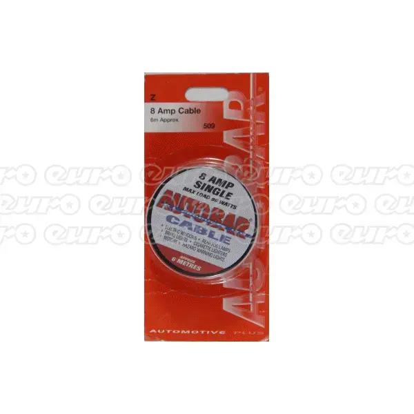 null 8 Amp Cable - 6m App. White