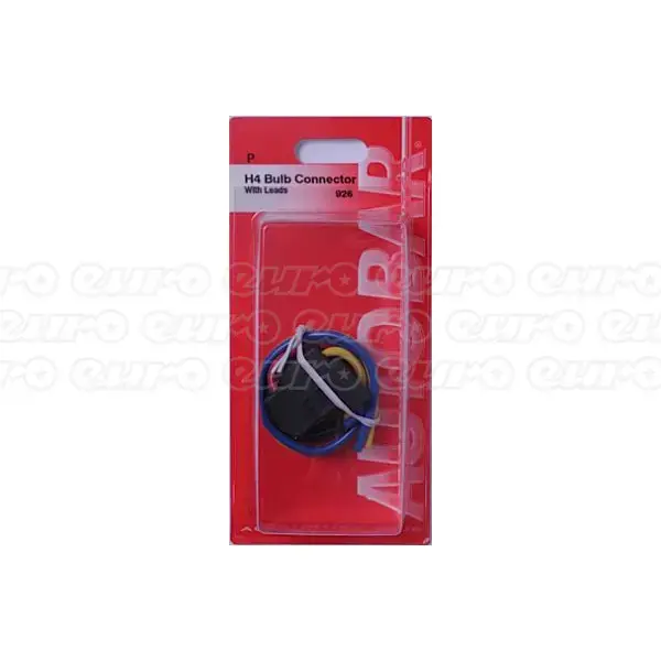 H4 Bulb Holder with straight wires