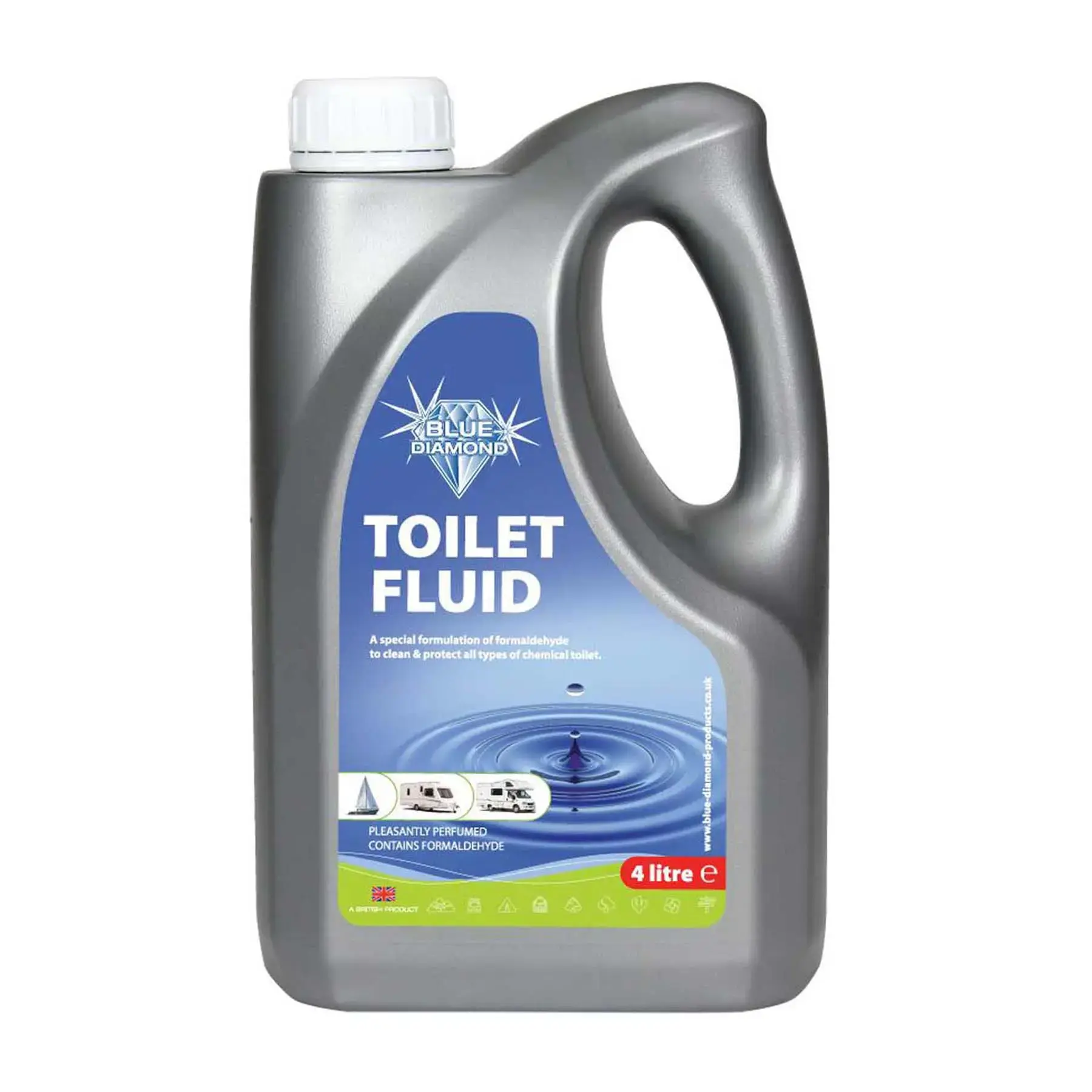 Blue Diamond Toilet Fluid Blue Diluted / 4L