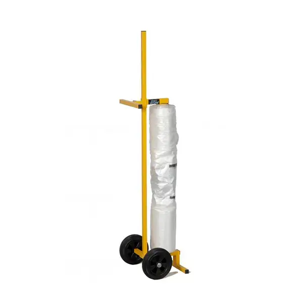 Polymask Dispenser, 1400mm High On 150mm Wheels