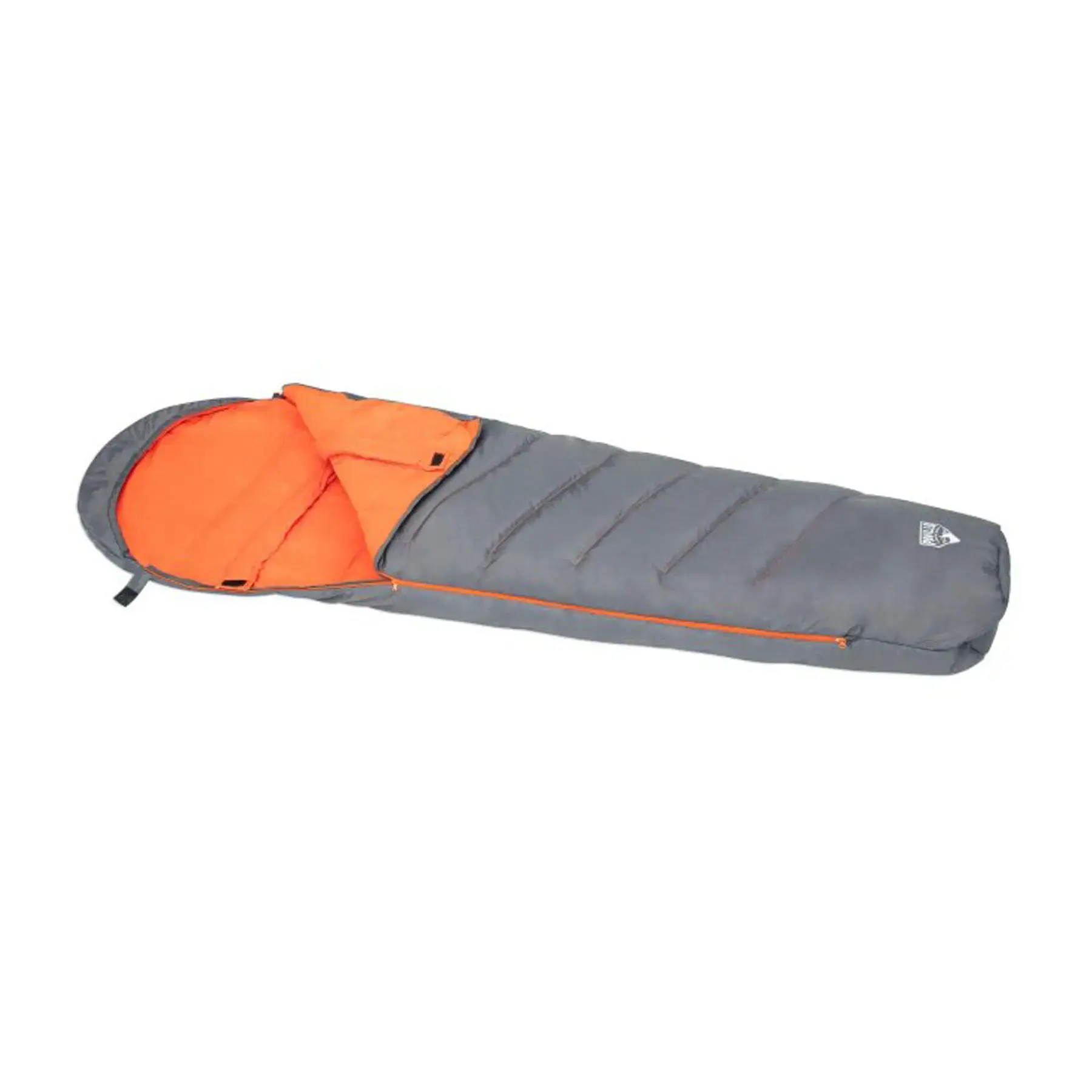 Bestway Pavillo™ Hiberhide 5 Sleeping Bag – Grey and Orange – 230x80x60 cm