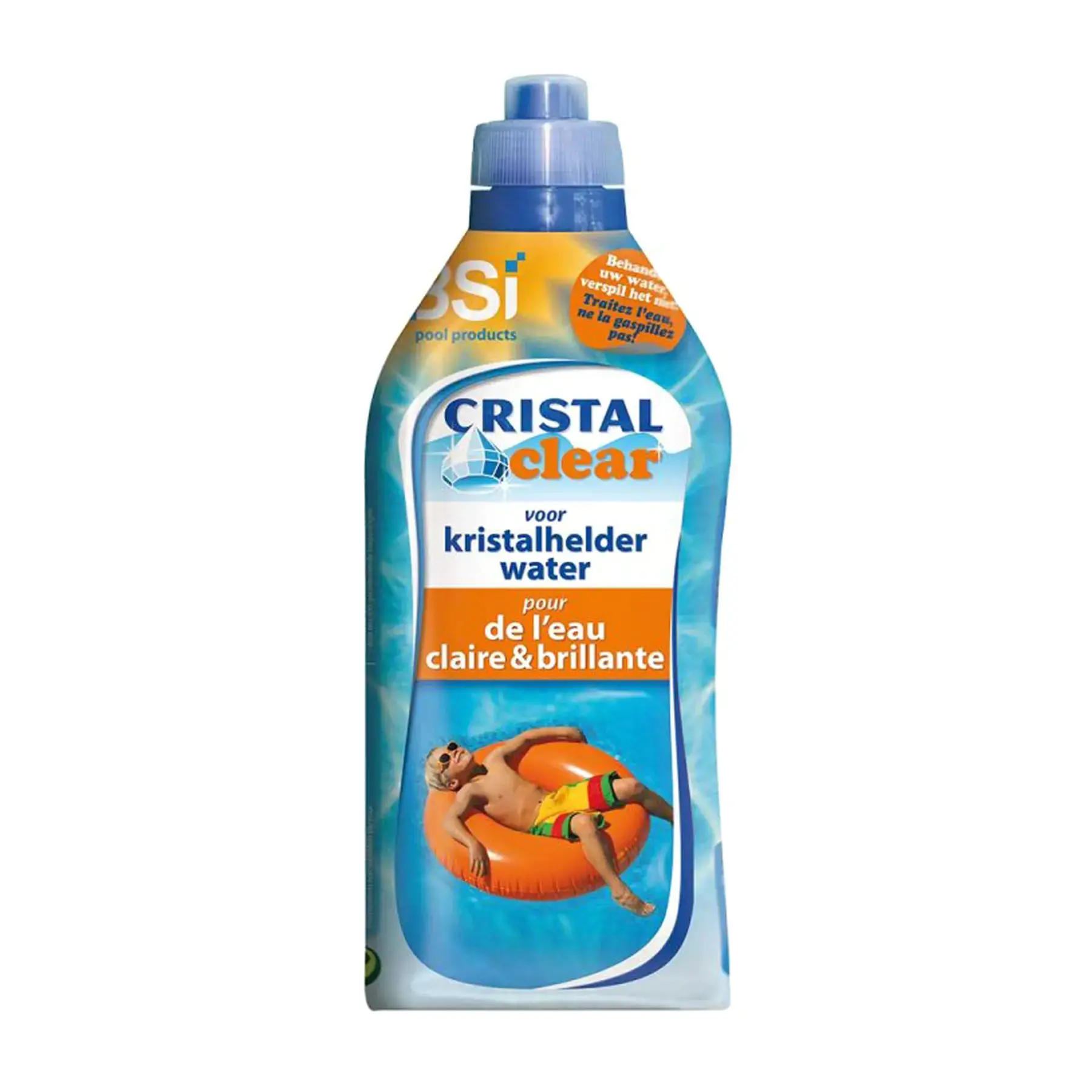 null Cristal Clear Anti Algae Treatment for Pool Water 1 L 6210