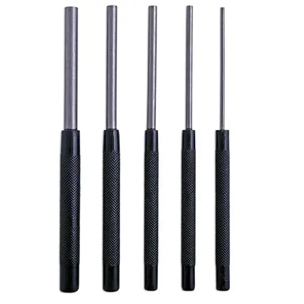 Laser 0880 Parallel Pin Punch Set, Imperial 5pc